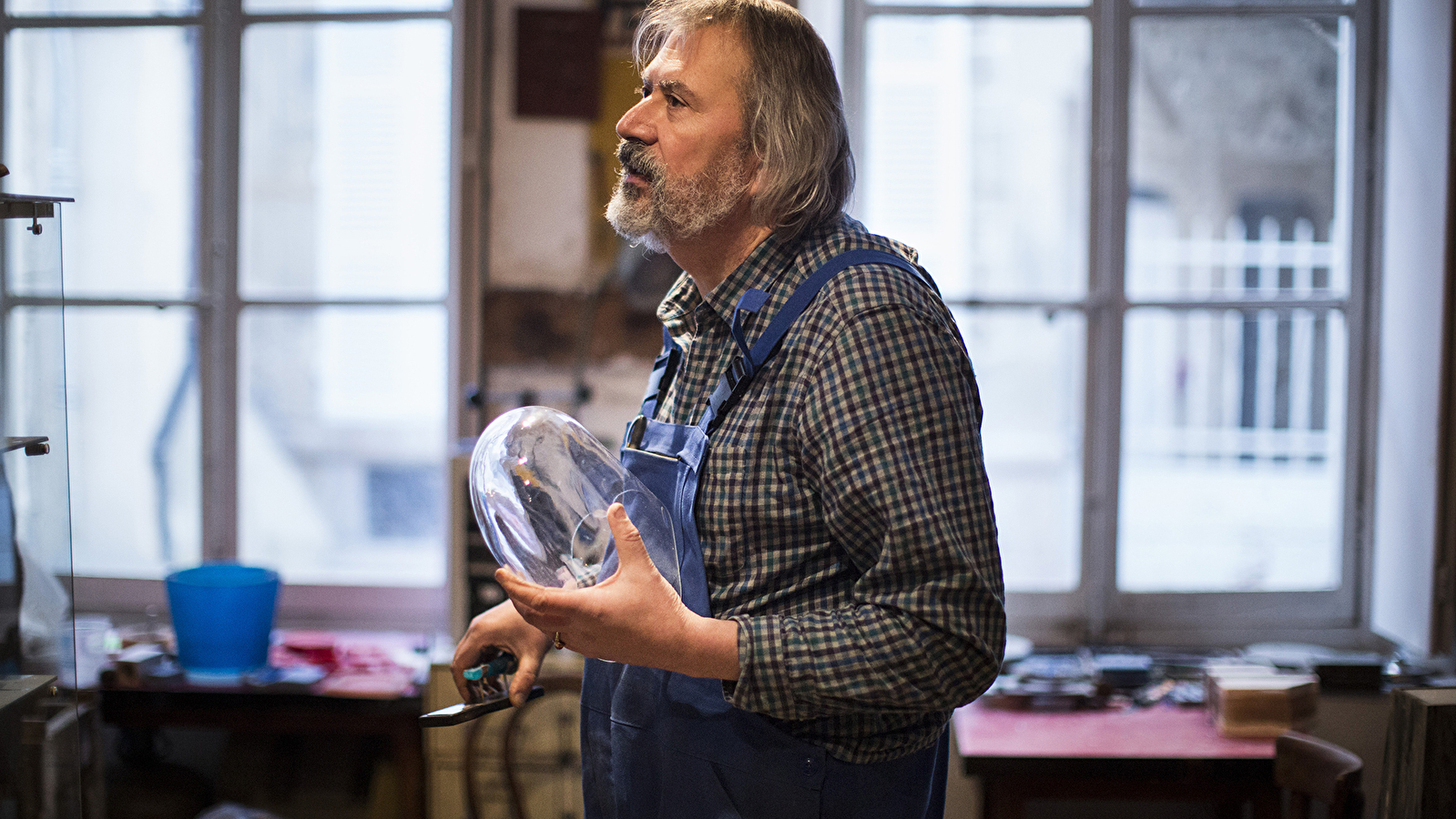 Exposition de Jean Gazdac - Aquarelles et Cyanotypes - Pâtes de verre et Peintures