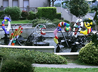 Fontaine Niki de Saint-Phalle - CHATEAU-CHINON (VILLE)