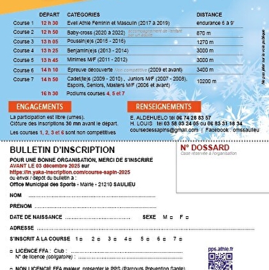 Course des sapins de Saulieu