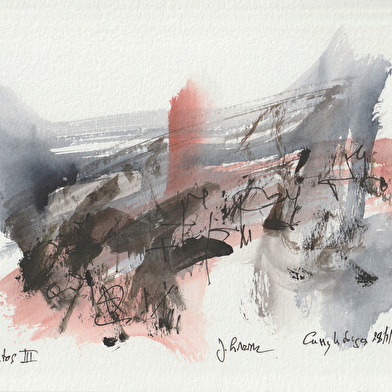 Exposition de Jean Gazdac - Aquarelles et Cyanotypes - Pâtes de verre et Peintures