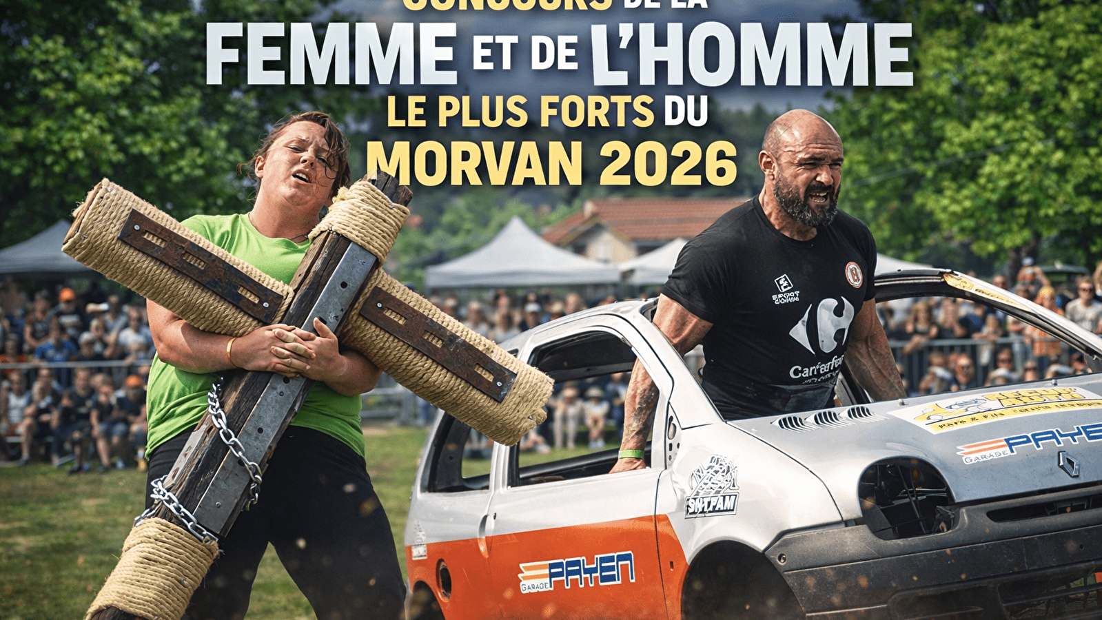 Concours de la Femme et de l'Homme les Plus Forts du Morvan 2026