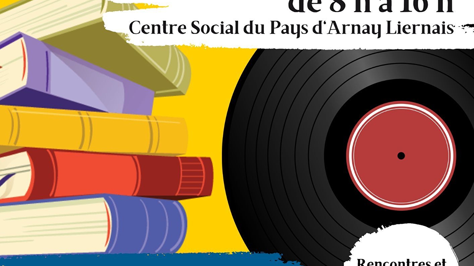 Bourse aux livres, audios et BD