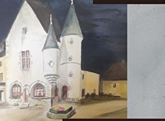 Exposition 'Arnay-le-Duc et sa campagne' par le Club de l'Amitié du Val d'Ouche - section aquarelle - ARNAY-LE-DUC