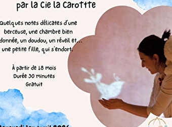 Spectacle petite enfance 'sur les traces de l'oiseau blanc' - ARNAY-LE-DUC