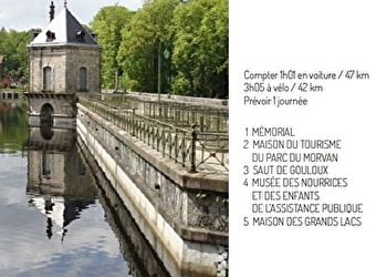 Balade d'Architecture contemporaine : Les grands lacs du Morvan - DUN-LES-PLACES