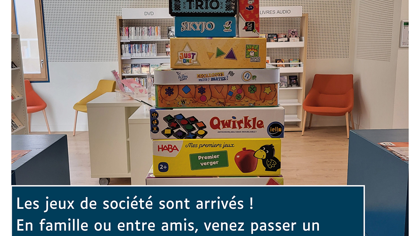 Découverte jeux de société