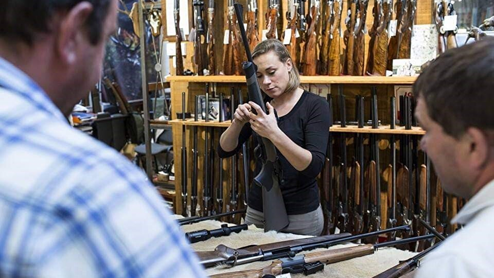 Visite de la coutellerie - Armurerie James