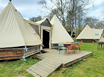 Location hébergement Tipis n°2 de 6 personnes Lac des Settons Morvan - Activital - MONTSAUCHE-LES-SETTONS