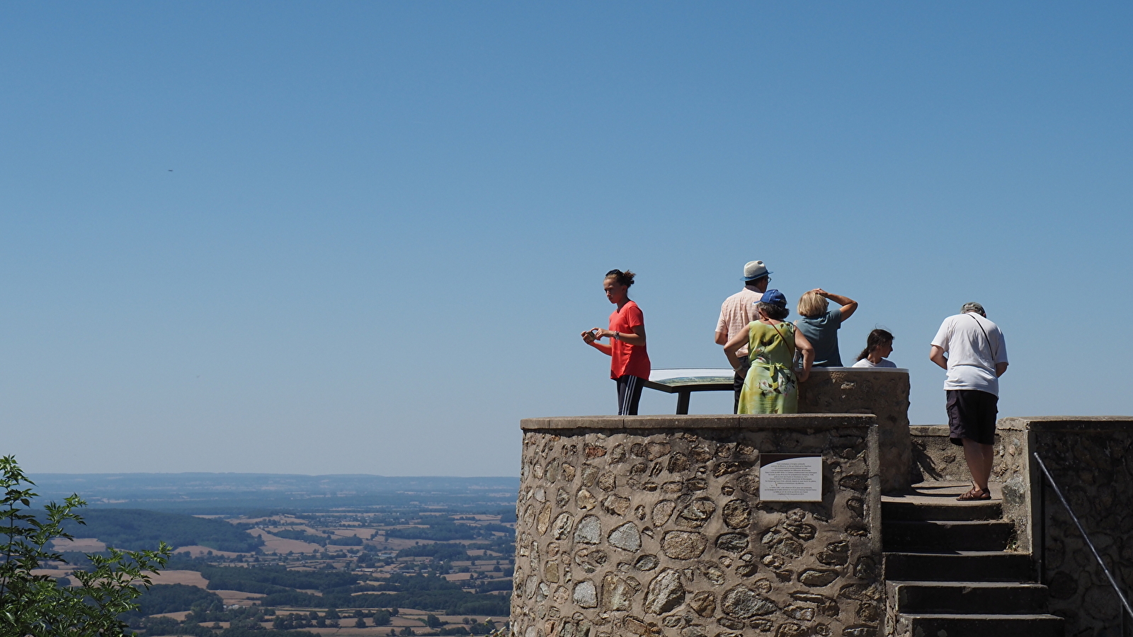 Panorama du Calvaire et château médiéval