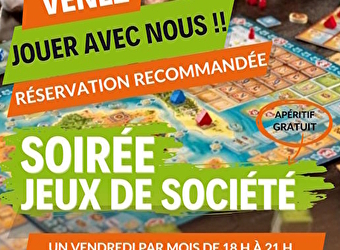 Soirée jeux de la ludothèque - ARNAY-LE-DUC