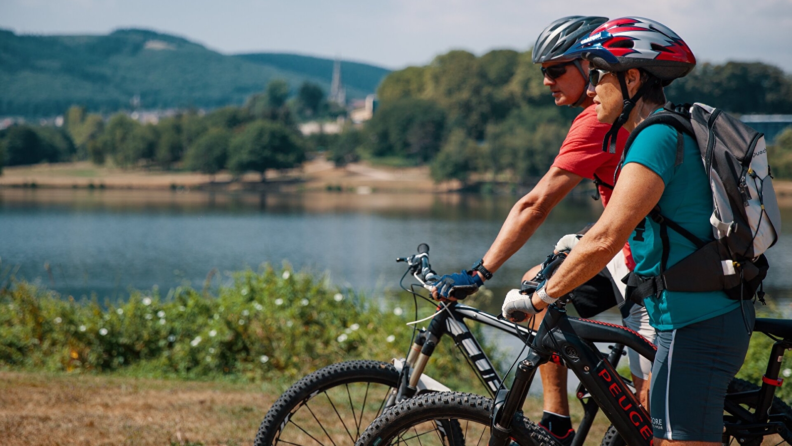 A VTT sur la GTMC, entre Autun et La Tagnière