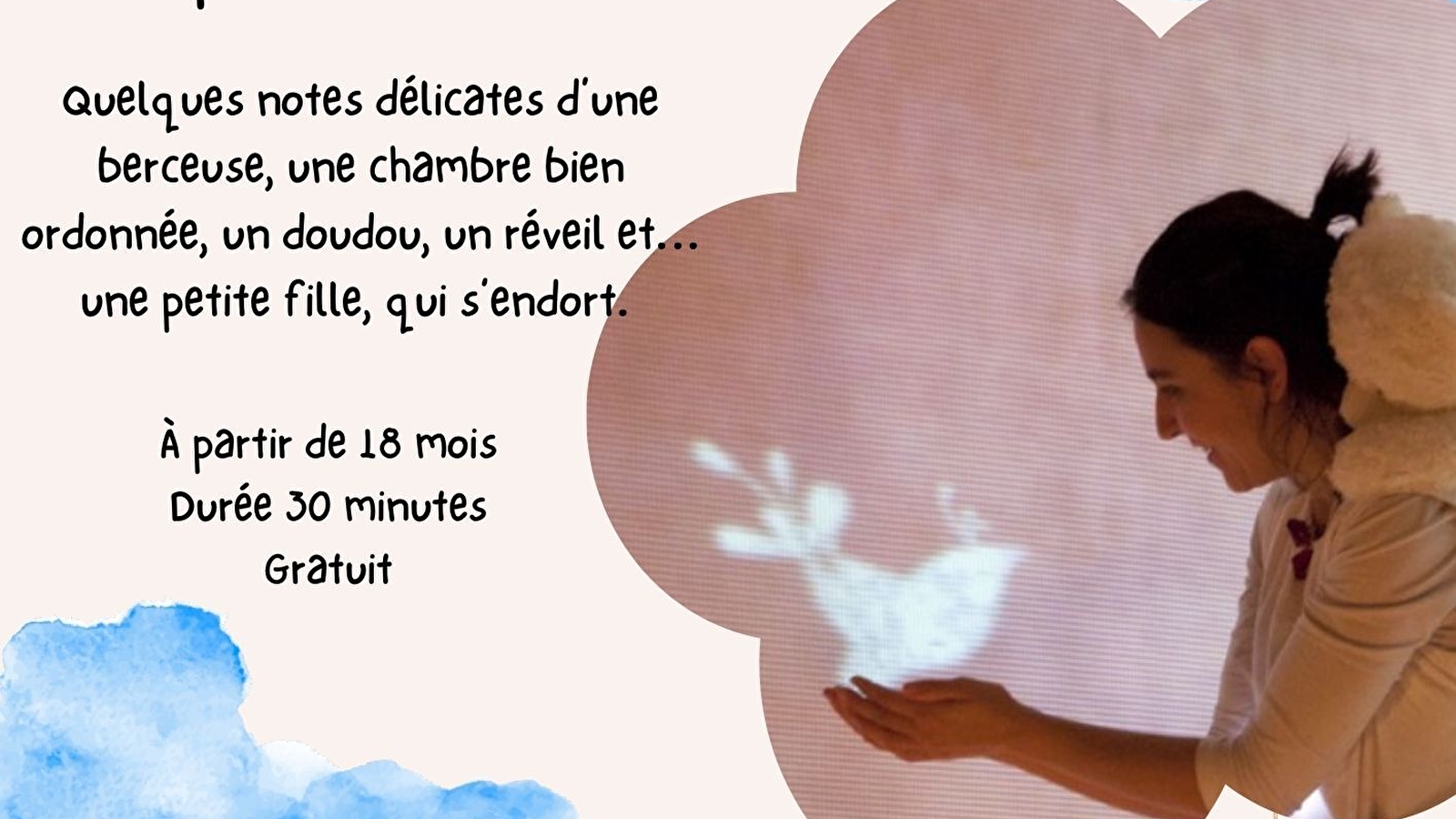 Spectacle petite enfance 'sur les traces de l'oiseau blanc'