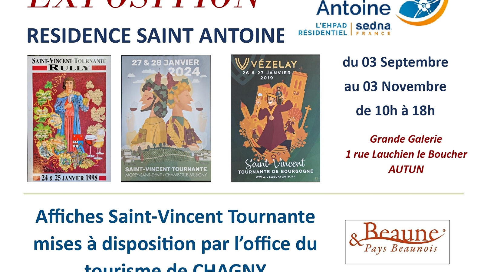 Exposition d'Affiches Saint-Vincent Tournante