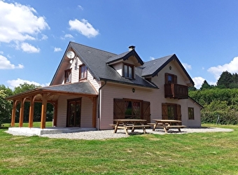 Le chalet rose / glycine - GOULOUX