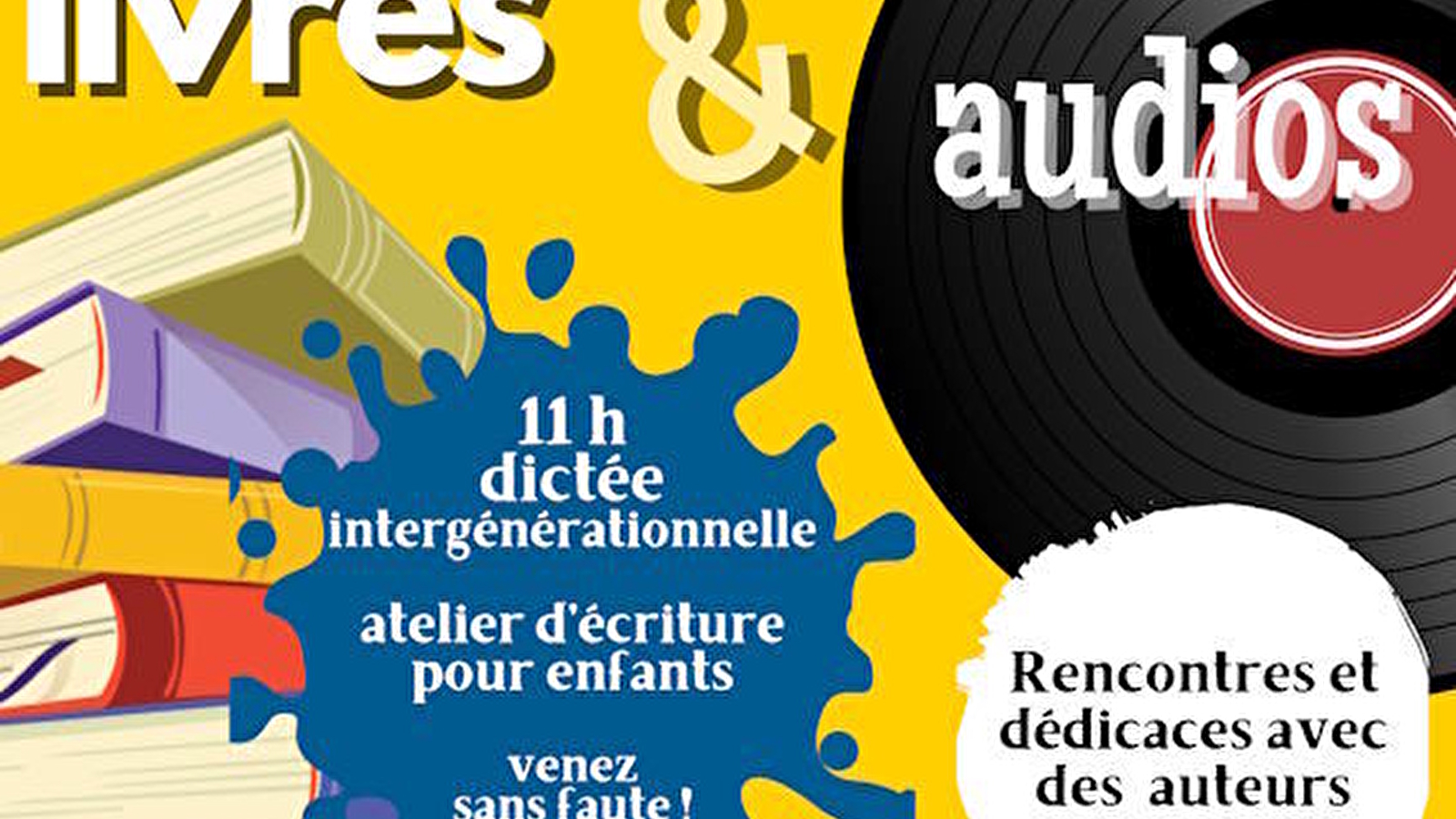 Bourse aux livres et audios