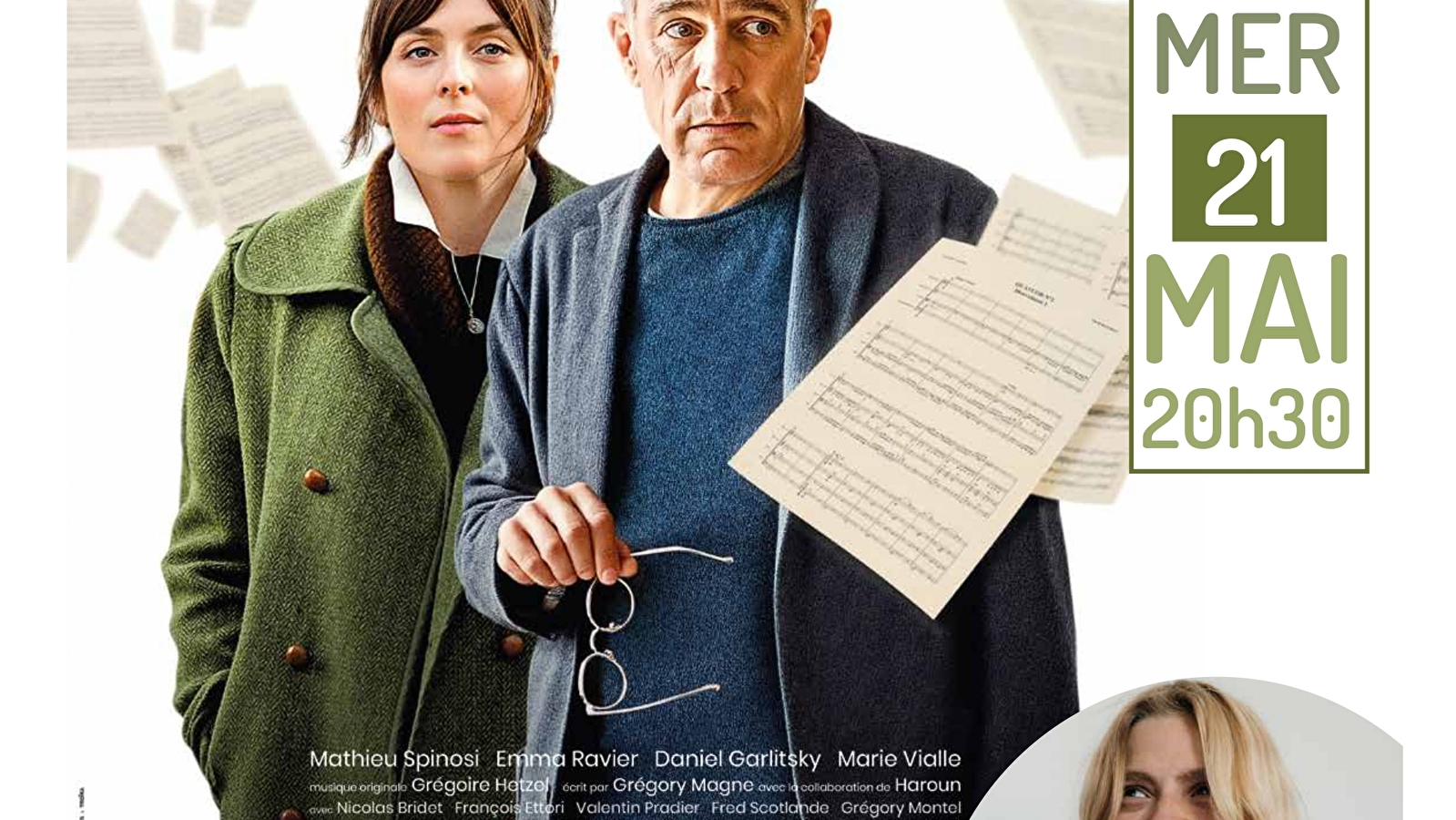 Ciné-discut' 'LES MUSICIENS' en présence d'une actrice 