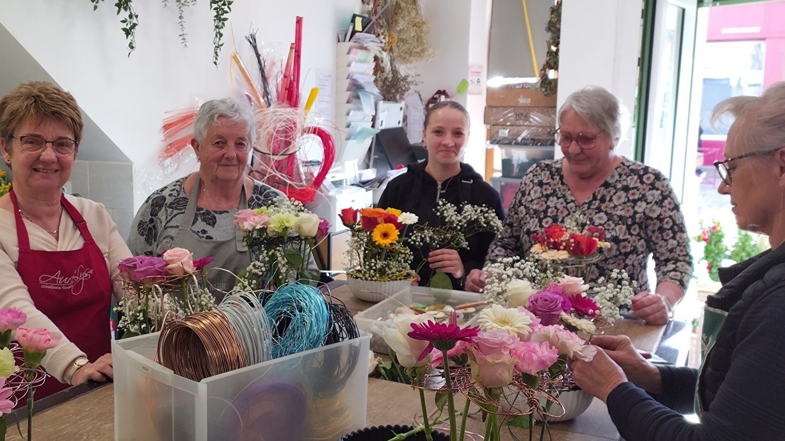 Ateliers de création florale