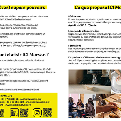 Ici Morvan, l'atelier collaboratif du futur