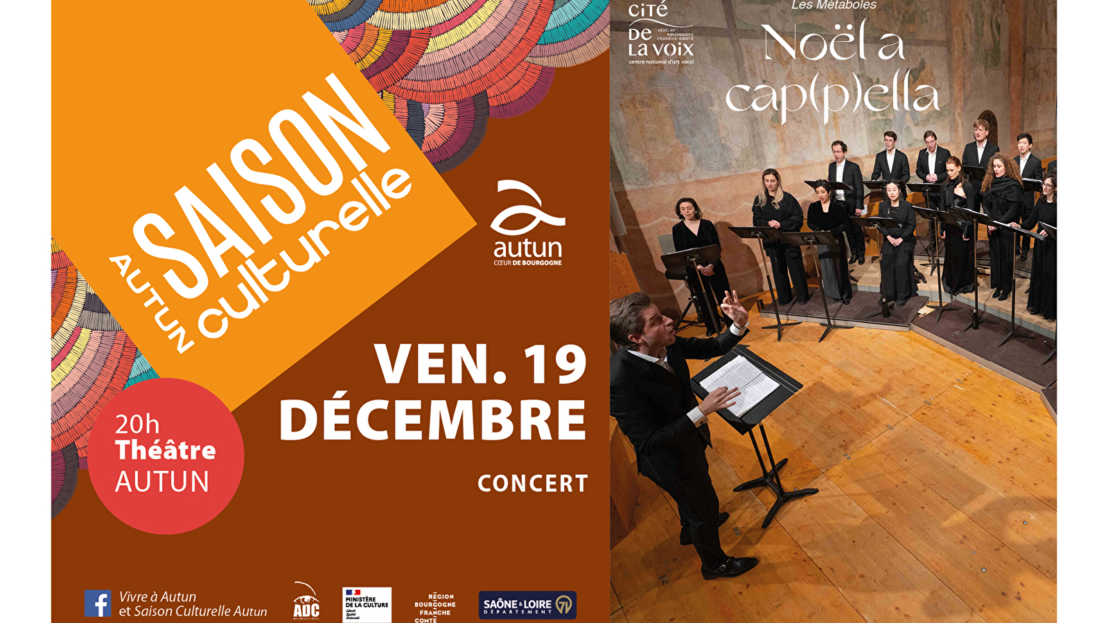 Concert des Métaboles - Noël a cap(p)ella